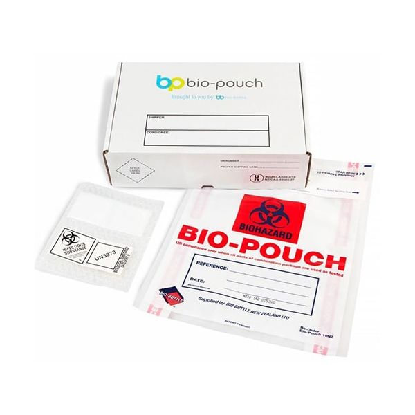Bio Pouch Specimen Kit, Pouch Size 12.25" x 16"