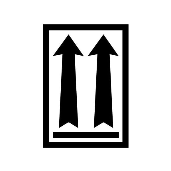 Black Orientation Label