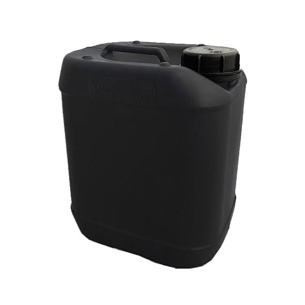 Style 2- 5 Liter (1.32 Gallon) Jerrican / Jug Shipper - 3H1 - Black