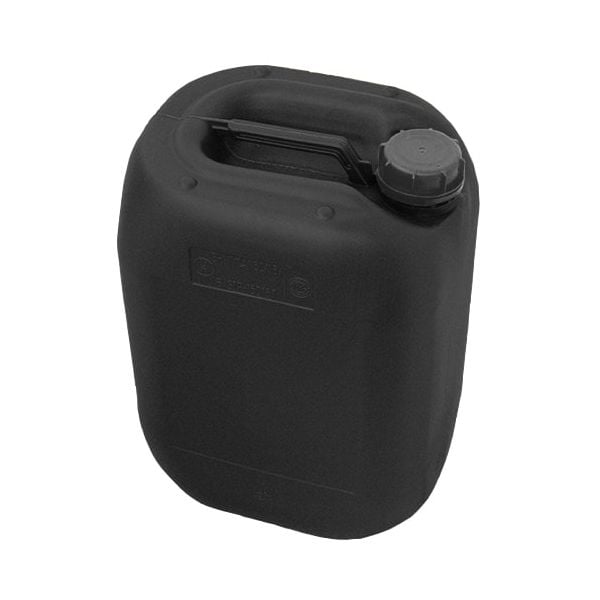 Style 2- 20 Liter (5.28 Gallon) Jerrican / Jug Shipper - 3H1 - Black