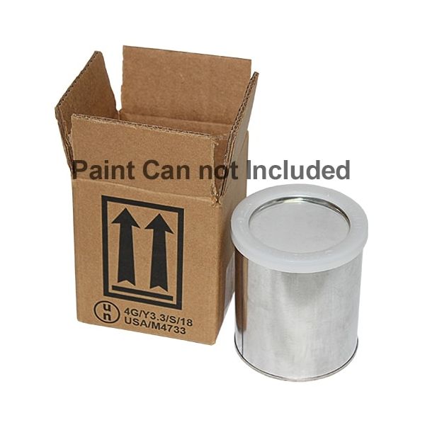 1 x 1 Quart Metal Paint Can Box Shipper (4G/Y3.3)