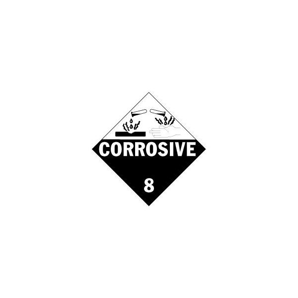 Corrosive Placard