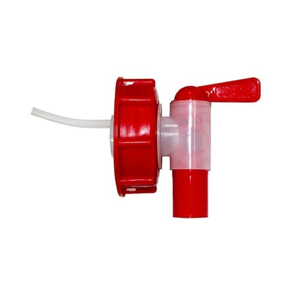 Din 51mm HDPE Jerrican Cap Faucet