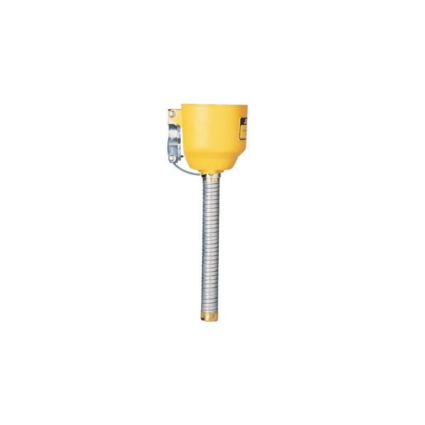 Bolt-on Funnel with Galvanized Hose for Steel Safety Cans Only