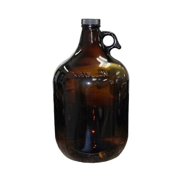 1 Gallon Glass Jug (Amber)