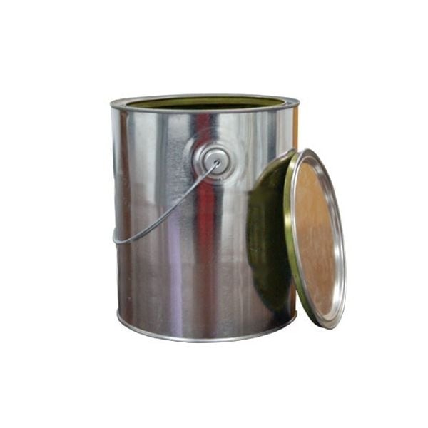 1 Gallon Gold Lined Metal Paint Can with Lid