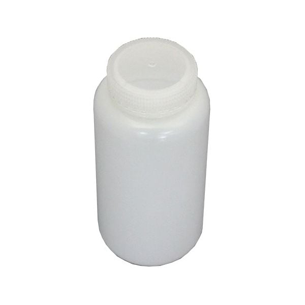1000 ml Wide Mouth HDPE Plastic Bottle (Natural)