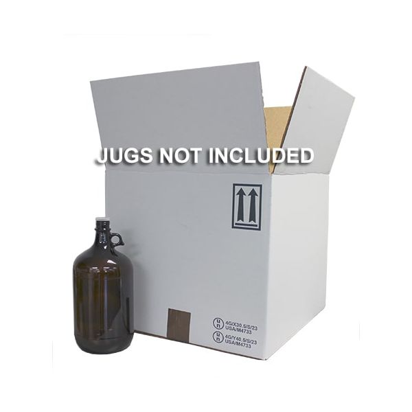 4 x 4 Liter Glass Jug Kit (4G/X30.5 & 4G/Y40.5)  Box & Foam Inserts Only