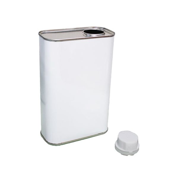 1 Quart UN F-Style 32 REL White Ext. Version #2 IT - Unlined Int. w/ White Cap