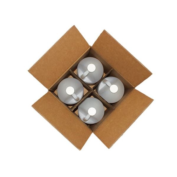 4 x 1 Gallon Plastic Jug Kit Jugs & Partitions Included
