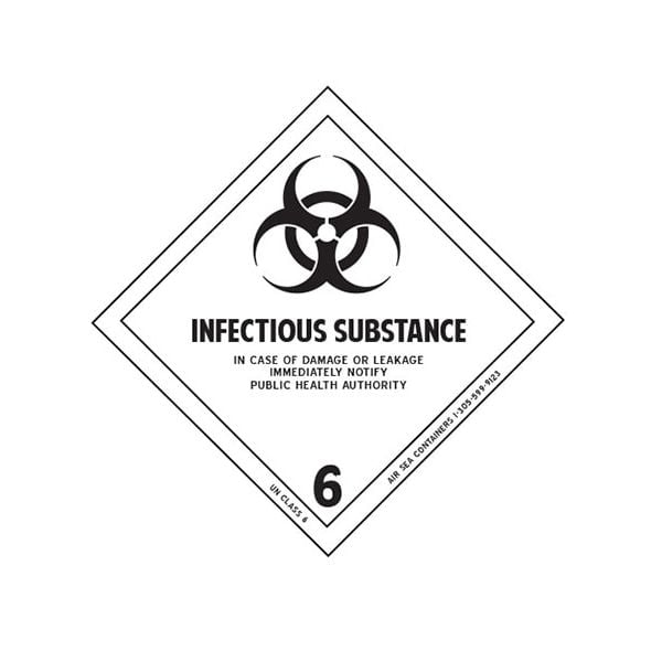 Infectious Substances Label