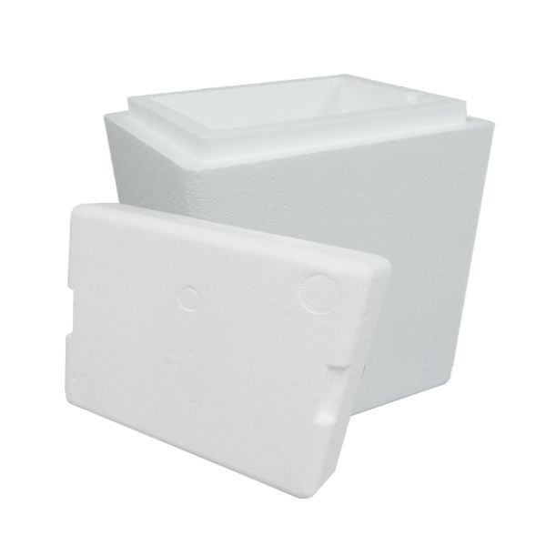 Insulated Styrofoam Cooler (12.25"x12.25"x12")