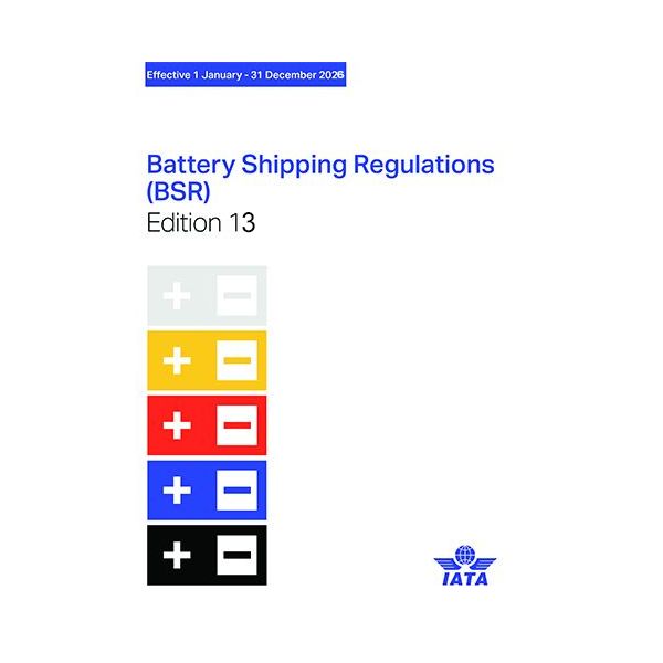 2026 Battery Shipping Regulations (BSR) 13th Edition (eDGR) Digital Publication