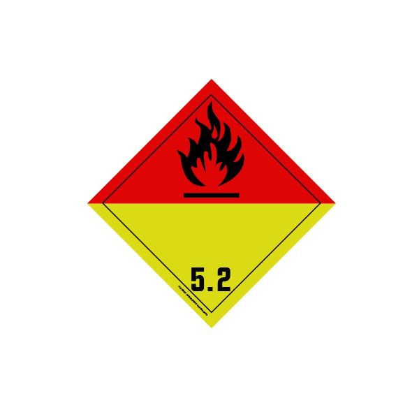 Organic Peroxides Placard