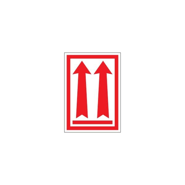 Red Orientation Label