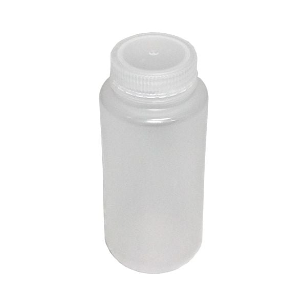 500 ml / 16 oz Wide Mouth HDPE Plastic Bottle (Natural)