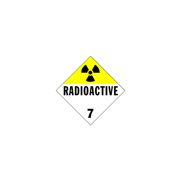 Radioactive Materials Placard
