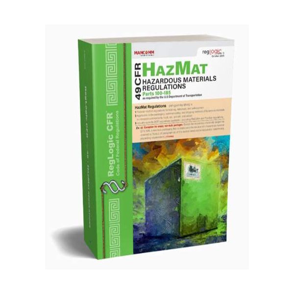 Hazmat 49 CFR Parts 100-185 - Perfect Bound - (October 2025)