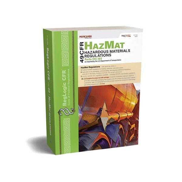 Hazmat 49 CFR Parts 100-185 - Perfect Bound - (e1 03/24)