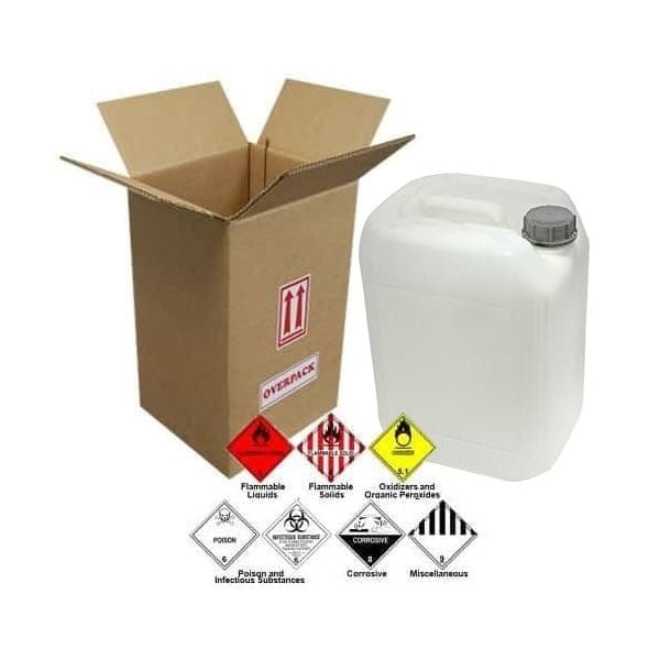 20 Liter (5.28 Gallon) (Natural) Jerrican / Jug Overpack Kit - 3H1/Y
