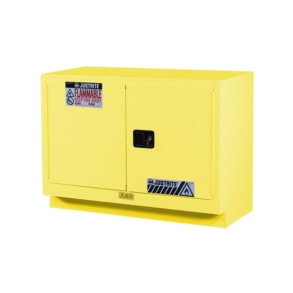 Under Fume Hood solvent/flammable liquid safety cabinet