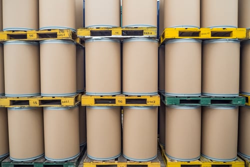 oil barrels made from fiber