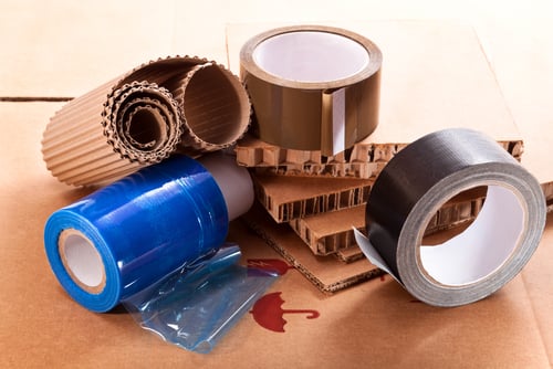 Cardboard for the packaging of different thickness
