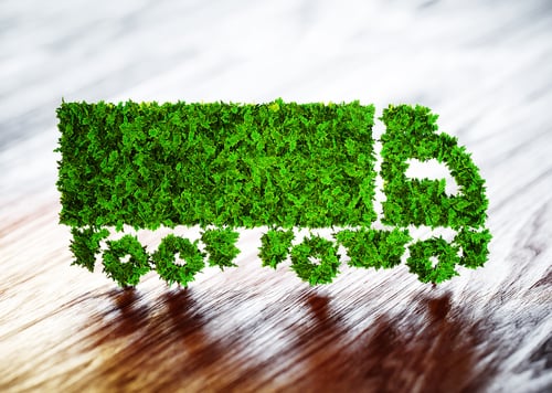 Ecology logistics concept