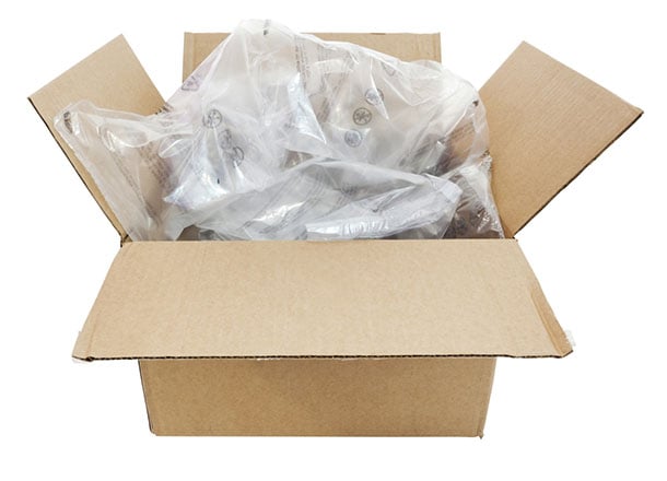 Cardboard shipping box