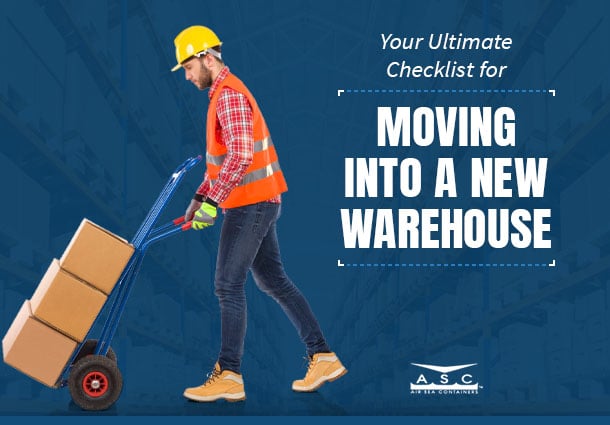 checklist moving into new warehouse