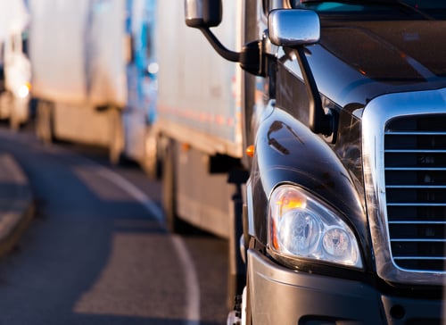 focus front end of semi truck